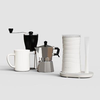 [OLLY] 올리 가정용 스팀 우유거품기 OLMF08 / 아이보리