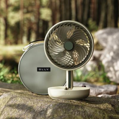 [OLLY] 올리 휴대용 미니 무선 탁상용 선풍기 OLFF11 / 베이지
