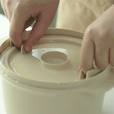 [칼로리핏] 저당밥솥 (전자레인지용 멀티 쿠커) CAF-LS1000