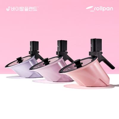 ★공동구매★ [바이탈플랜트] 롤팬 뉴오리지널 자동회전냄비 25cm_봄에디션