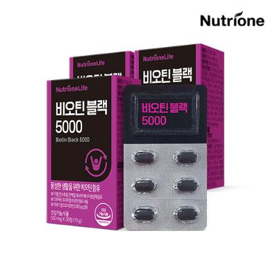 [뉴트리원] 비오틴 블랙 5000 3-6박스