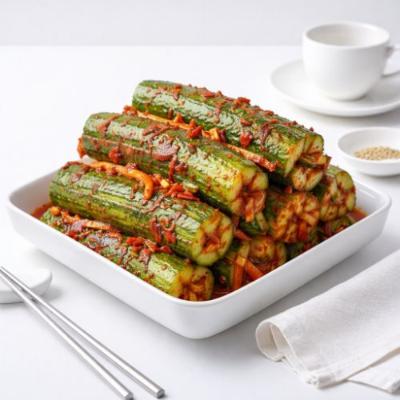 [호진이네] 국산 오이소박이 수제오이김치 시원한 김치 1kg~5kg