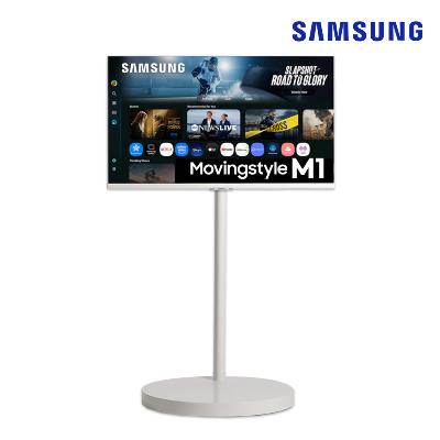 [삼성] 32인치 무빙스타일 M1 화이트 LS32FM1E3U-1WB 라이트 무빙스탠드