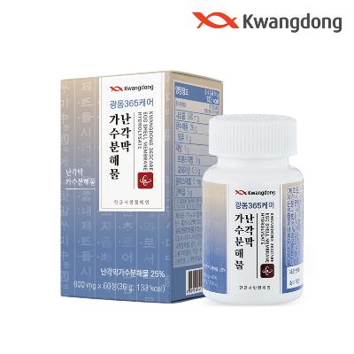 [광동] 365케어 난각막 가수분해물 600mg*60정