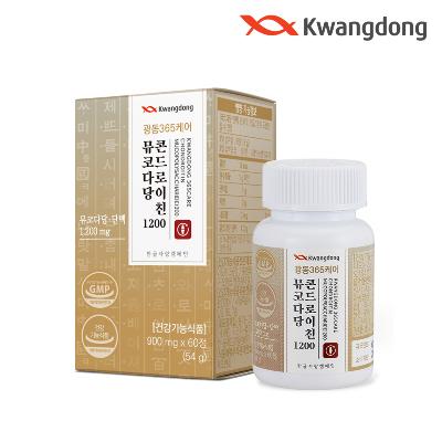 [광동] 365케어 관절 연골 케어 소연골 콘드로이친 뮤코다당단백 900mg*60정