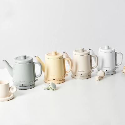 [제니퍼룸] 제니퍼룸 마카롱 전기포트(몽키케틀) 0.8L 4colors JR-K181 (피스타치오,밀크,오트밀,버터 택1)