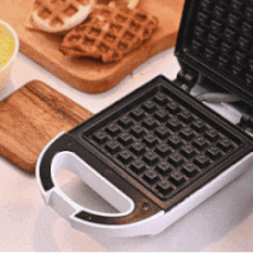 [보만] 1구 샌드위치 와플메이커 (화이트,그레이 택1)