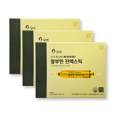 [김소형원방] 알부민 진액스틱 알부민프리미엄 30포, 3개