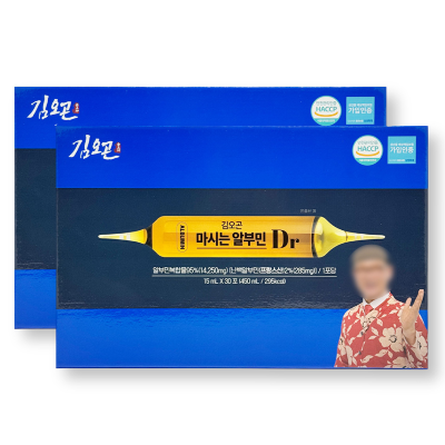 [김오곤] 마시는 알부민 Dr 15ml x 30포, 2개
