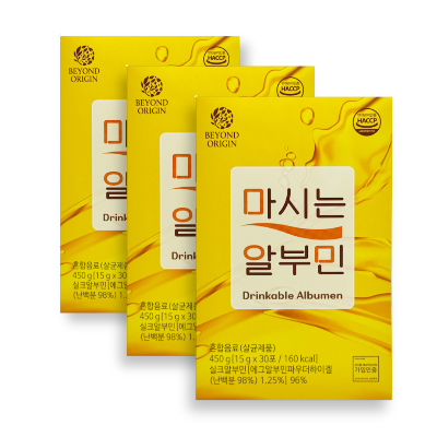 [비욘드오리진] 마시는 알부민 30포, 3개