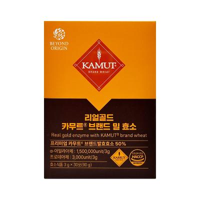 [비욘드오리진] 리얼골드 카무트 브랜드 밀 효소 3g x 30포 , 1개
