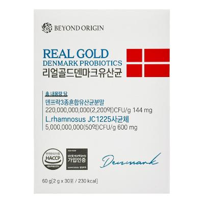 [비욘드오리진] 리얼골드 덴마크 유산균 30포, 1개