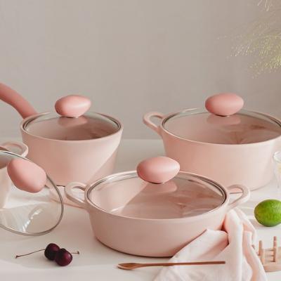 ★시크릿특가★ [네오플램] 샤베트 IH 냄비 3종세트 (18편수,18양수,22전골)