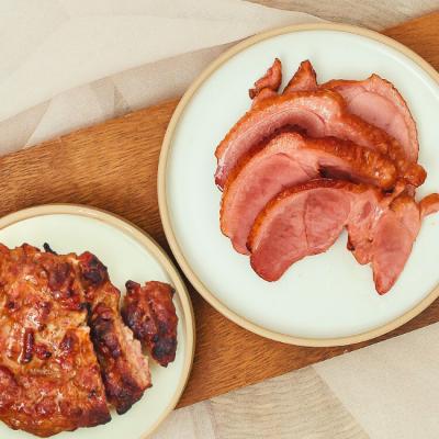 오리 훈제 슬라이스, 떡갈비 중 택 1