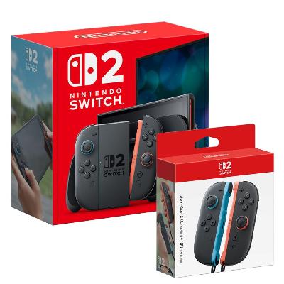 [닌텐도] 스위치2 본체+조이콘2(라이트블루/라이트레드)