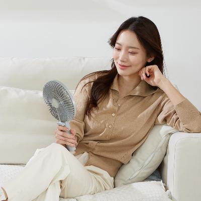 [크레모아] 팬 핸디A라이트 빅사이즈 손선풍기 CLFN-H110A