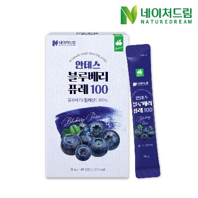 [네이처드림] 안데스 블루베리 퓨레 100 20g × 14포