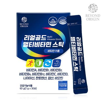 [비욘드오리진] 리얼골드멀티비타민스틱 2g x 30포