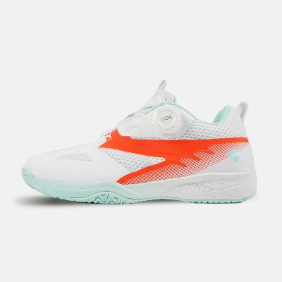 비트로 남녀공용 탁구화 오로라 보아 (WHITE&NEON ORANGE) 보아 핏 시스템
