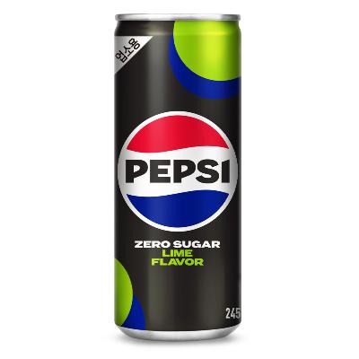 [롯데칠성] 펩시 콜라 제로슈거 라임향 245ml 30캔 업소용 탄산음료
