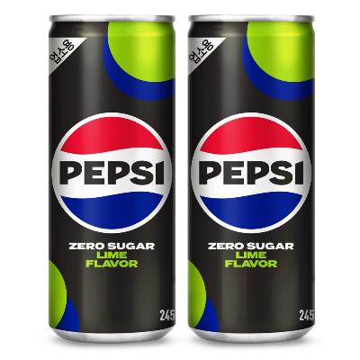 [롯데칠성] 펩시 콜라 제로슈거 라임향 245ml 60캔 업소용 탄산음료