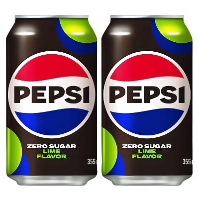 [롯데칠성] 펩시 제로슈거 라임 355ml 48캔 콜라 뚱캔 탄산음료