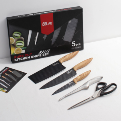 ★타임특가★ [디라이프] 퓨어컷 주방용 칼세트 (5PCS) / DLA-PCK5S