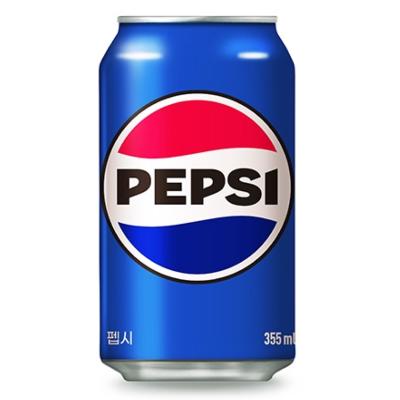 [롯데칠성] 펩시 콜라 355ml 24캔 업소용 뚱캔 탄산음료
