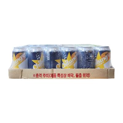 칠성사이다 제로유자 캔 355ml(24개입)