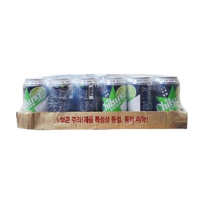 칠성사이다 제로라임 캔 355ml(24개입)