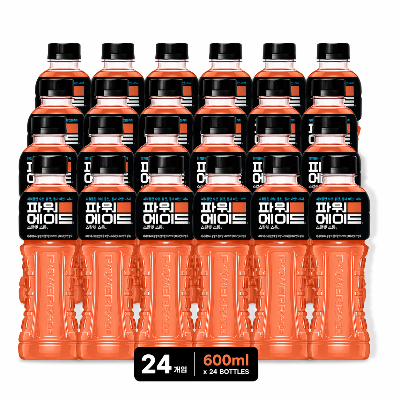 [코카콜라] 파워에이드 스칼렛스톰 600ml x 24개 (5월6일 출고)