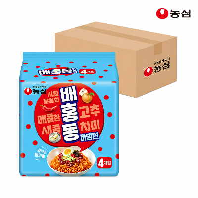 [농심] 배흥동 비빔면 137g x 32개