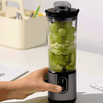 ★시크릿특가★ [풀무원] 휴대용 블렌더 450ml (매트화이트/메탈블랙 택1)