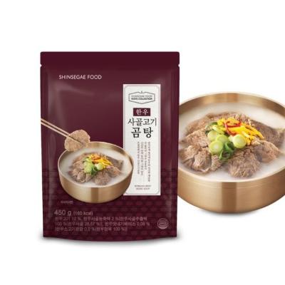 [신세계푸드] 호텔컬렉션 한우 사골고기곰탕 450g(1팩/4팩 선택)