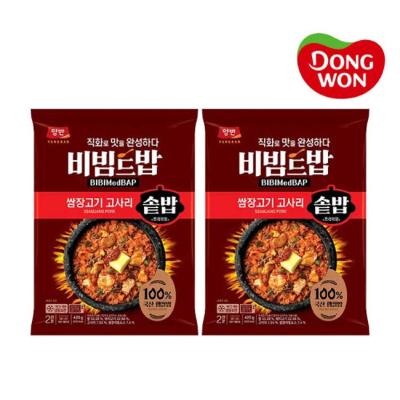 [동원] 비빔드밥 쌈장고기 고사리 솥밥 420gx3개