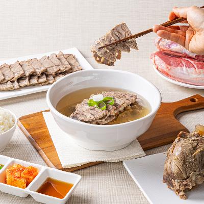 아롱사태 갈비탕 (고기 80g + 육수 500g)