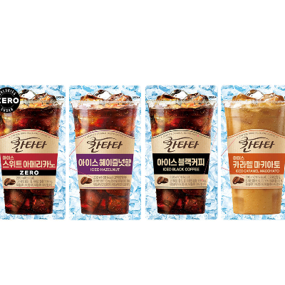 ★타임특가★ [롯데칠성] 칸타타 아이스커피 230ml 20팩 파우치커피 액상 커피 편의점 택1