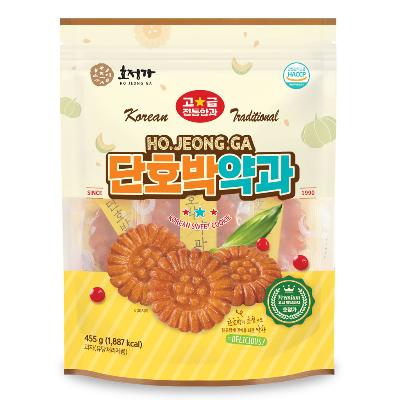 호정가 단호박약과 (봉지) 455g / 국산 단호박의 깊이있는 달콤함