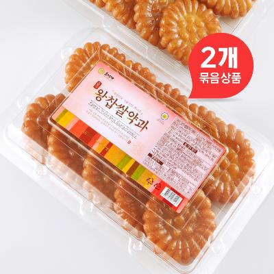 호정가 왕찹쌀약과 1+1 (2개 묶음, 총 1.08kg) / 전통한과 과자