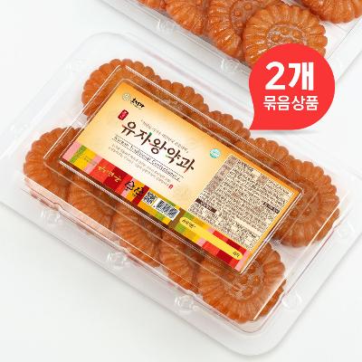 호정가 유자왕약과 1+1 (2개 묶음, 총 1.08kg) / 전통한과 과자