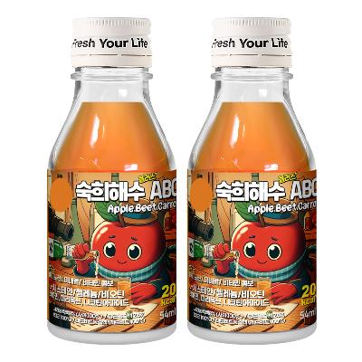 [숙희해수] 숙희 ABC 55ml x 2개 과일 주스 에이드 편의점 숙취해소제