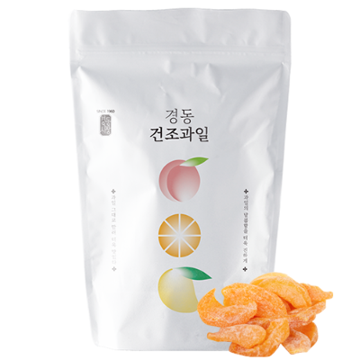 [경동시장] 건복숭아 슬라이스 300g 말린 건조 복숭아 말랭이 건과일