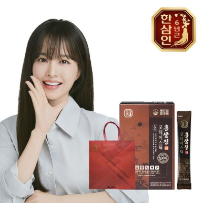 [한삼인] 홍삼진 굿데이스틱100 (10ml × 100포)