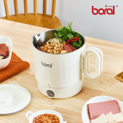 [보랄] 듀얼 접이식 스텐 멀티포트 1L BR-E200SFP