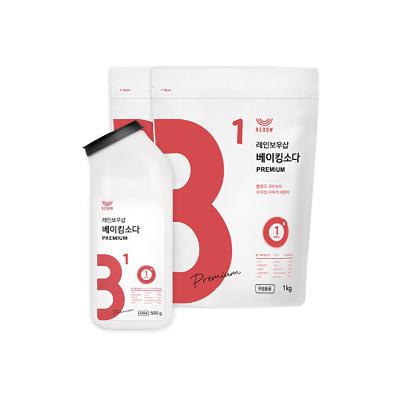 [레인보우샵] 베이킹소다 프리미엄 톡톡이 리필 세트 (본품500g x1 + 리필1kgx2)