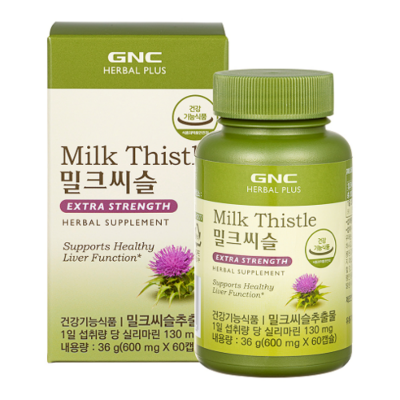 [GNC] 밀크씨슬 600mg 60캡슐