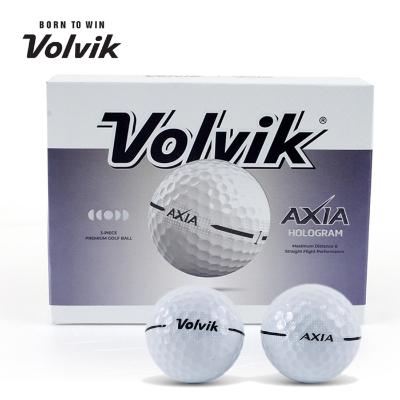 [볼빅] AXIA HOLOGRAM 엑시아 홀로그램 3피스 골프공 골프볼 화이트 1더즌