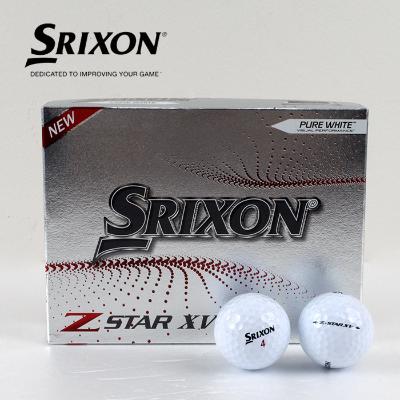 [던롭 스릭슨] Z-STAR XV 지스타 엑스브이 4피스 골프공 화이트 1더즌