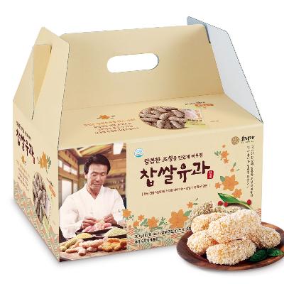 호정가 찹쌀유과세트 300g / 전통과자 한과선물세트