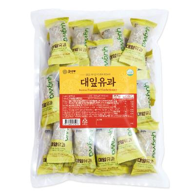 호정가 대잎유과 240g / 개별포장 대용량 전통한과